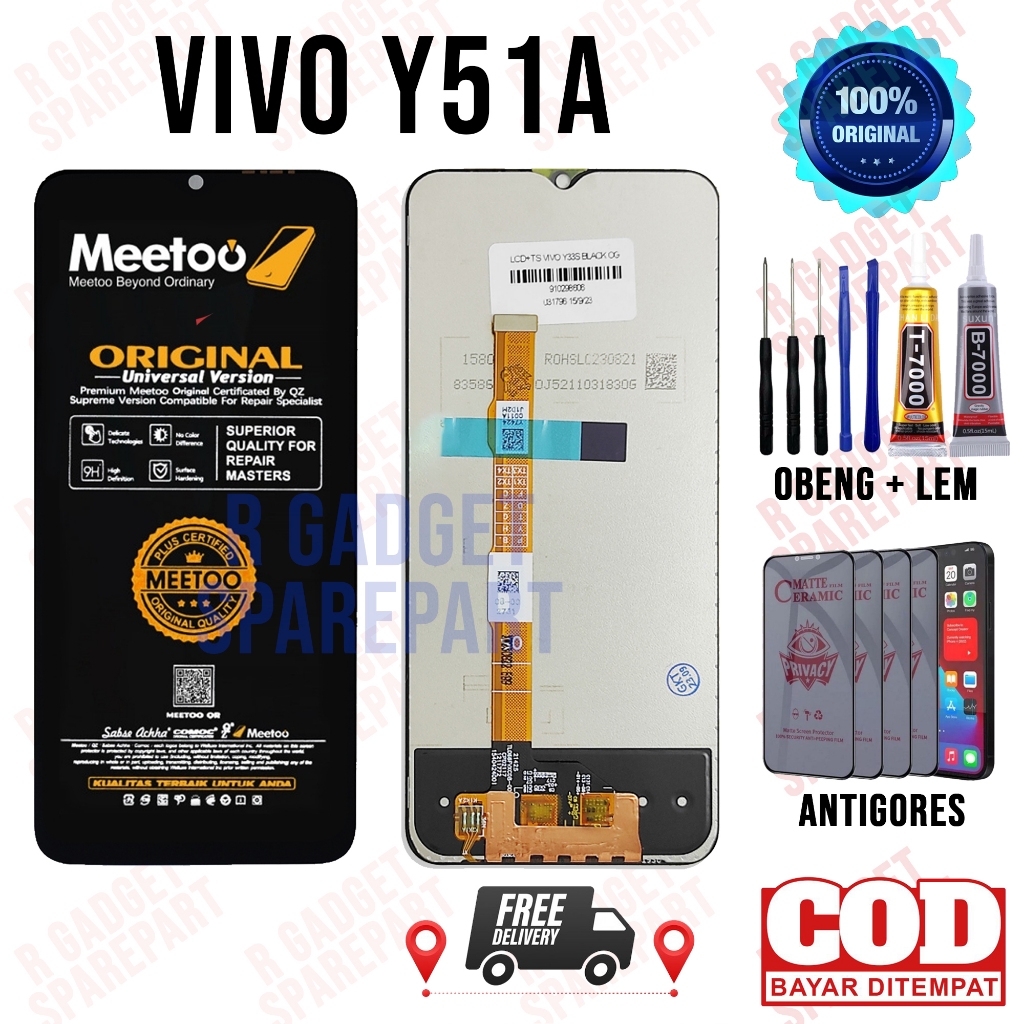 Lcd Vivo Y51A Original OEM Quality Lcd Touchscreen Vivo Y51A Fullset