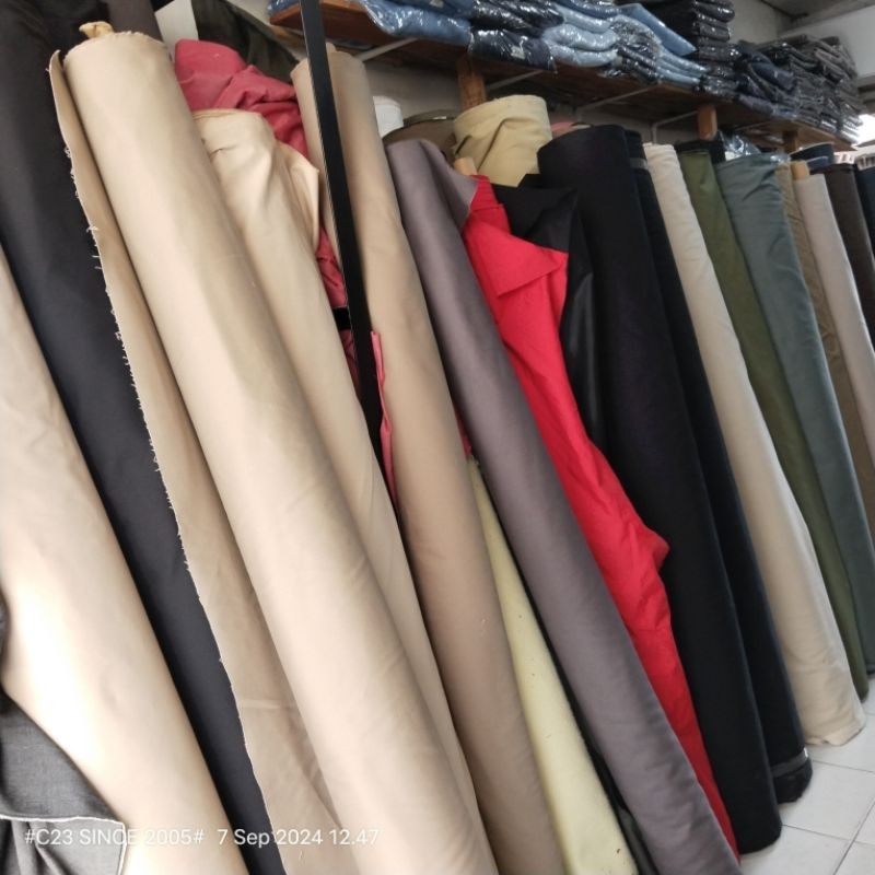 HARGA/1 CELANA /125 CM / KAIN CHINOS NON STRETCH / KAIN CHINOS TWILL PREMIUM / BAHAN CHINOS COTTON