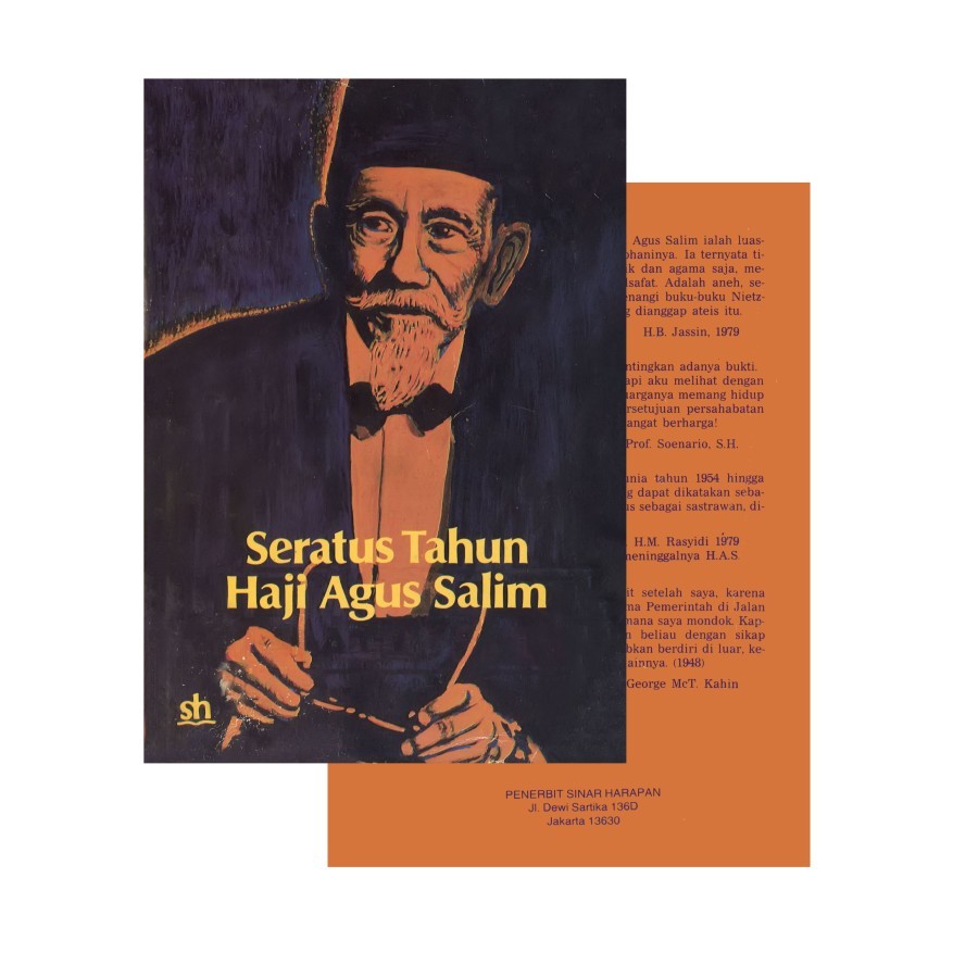 Buku Seratus Tahun Haji Agus Salim ( Cetakan Pertama 1984 )