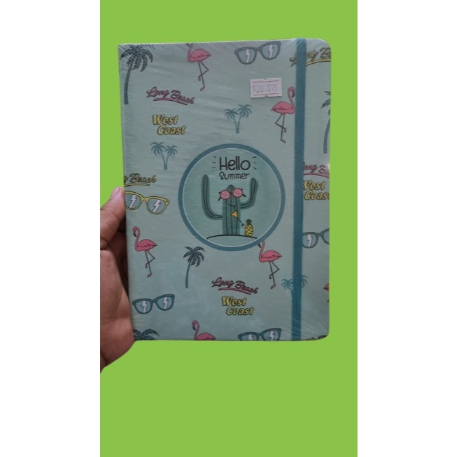 

Buku Diary Jurnal Notebook A5 flamingo / Buku Catatan Kerja Flaminggo