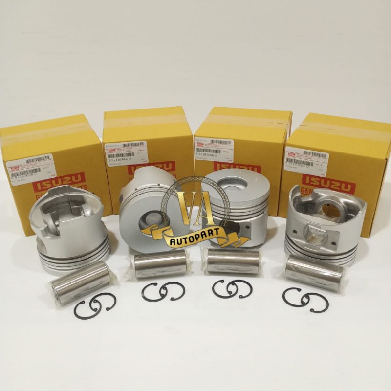 PISTON SEHER PISTON ASSY NKR71 NKR 71 1SET NON TURBO
