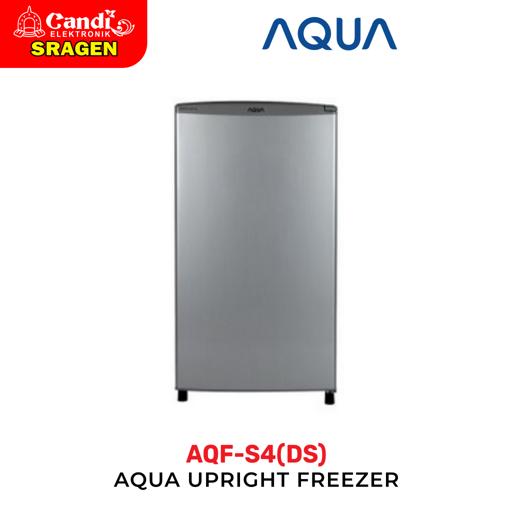 AQUA Standing Freezer 4 Rak 121 Liter - AQF-S4(DS)
