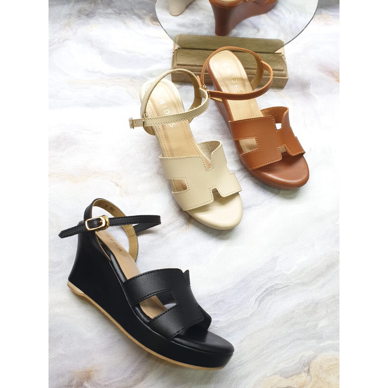 ENIDAS WEDGES SEPATU SANDAL 1983