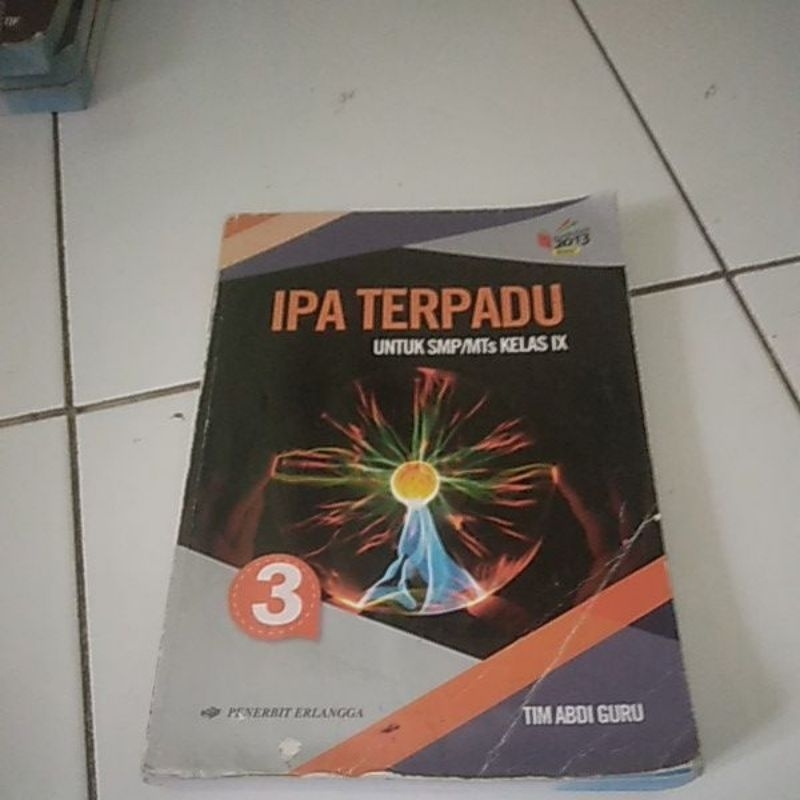 Buku Ipa terpadu kelas 9 smp peberbit erlangga kurikulum 2013