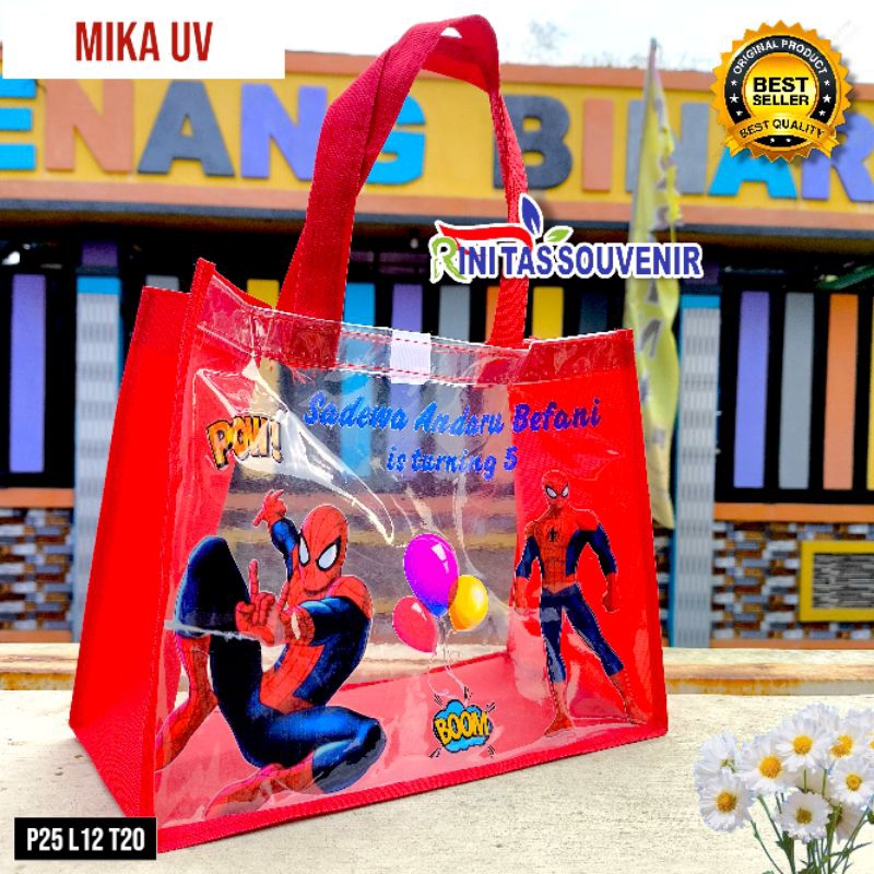 

Tas Ultah Mika Tas Mika Uv Tas Polyester Tas Ulang Tahur Murah Tas Ultah Sablon Uv Tebal