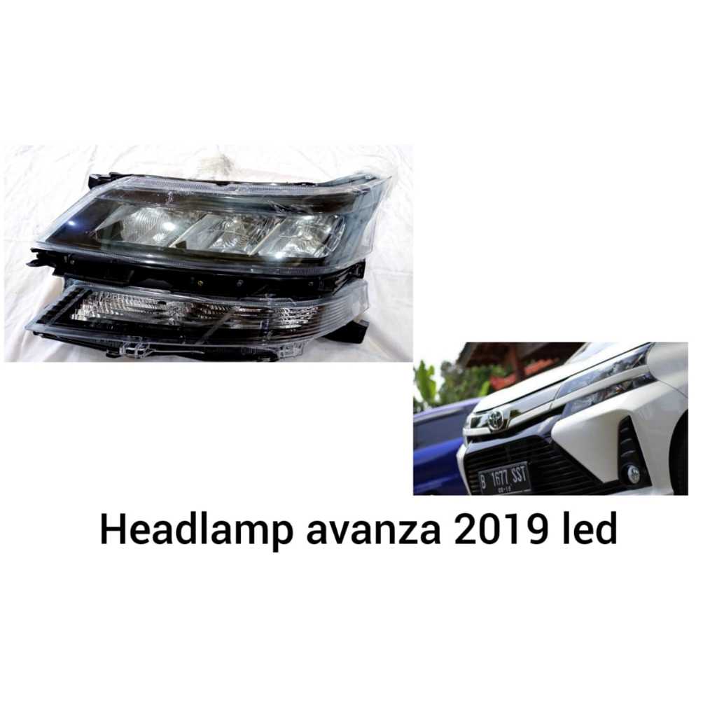 (RIAU IMP) HEADLAMP LAMPU DEPAN MOBIL AVANZA 2019-2020 / XENIA 2019-2020 LED