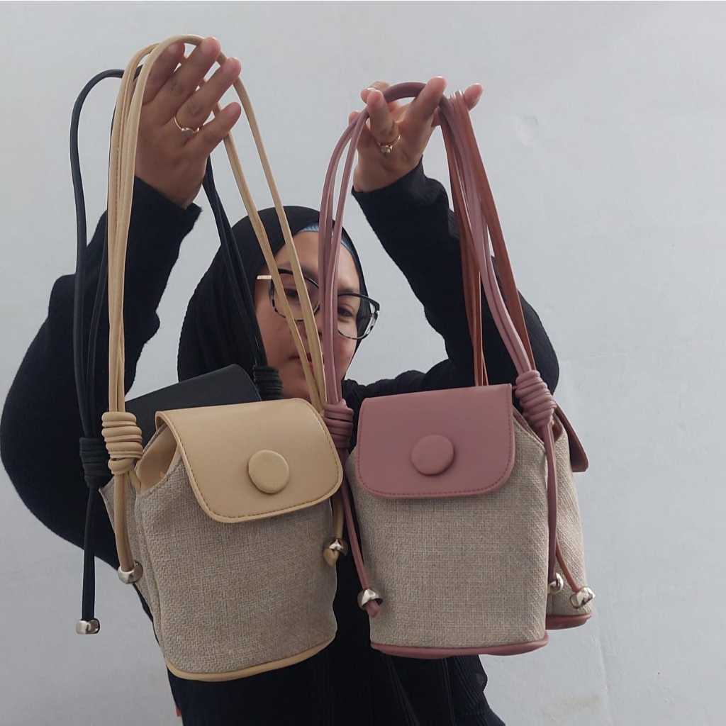 slingbag Hp wanita pouch estetik,tas selempang wanita tas pouch serbaguna tas kanvas wanita