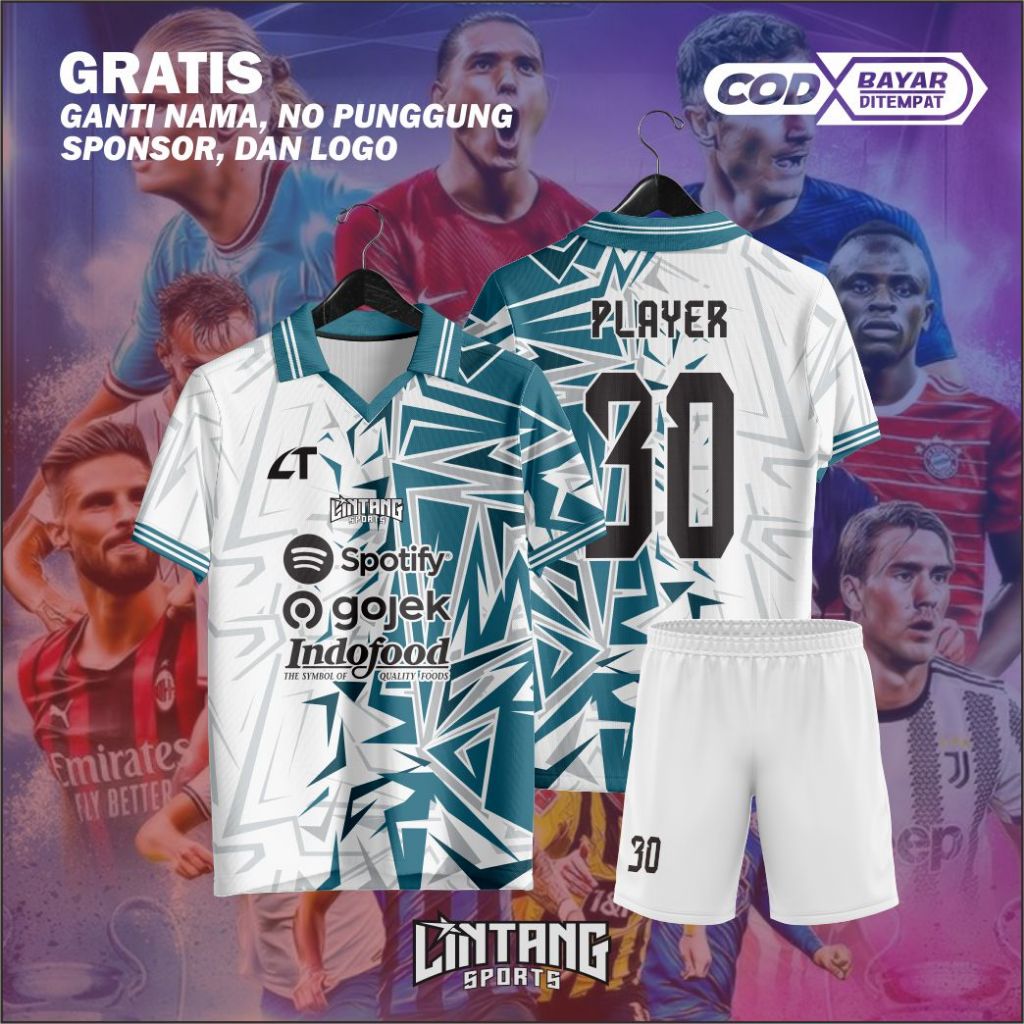 Jersey Futsal / Jersey sepakbola / Jersey Printing / Jersey Team / Baju Futsal Custom / Baju Bola