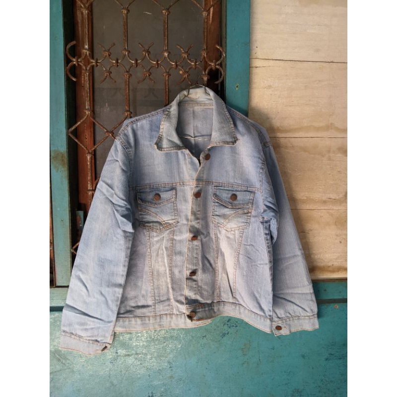 preloved jaket denim