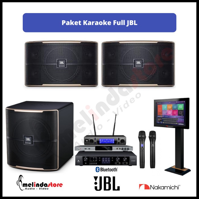 Paket Speaker Karaoke Full JBL