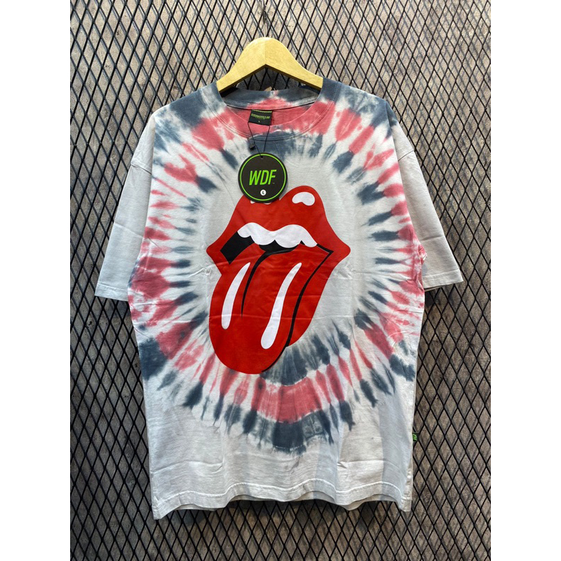 RocketSupply Premium Tshirt Tie Dye “Rolling Stones”