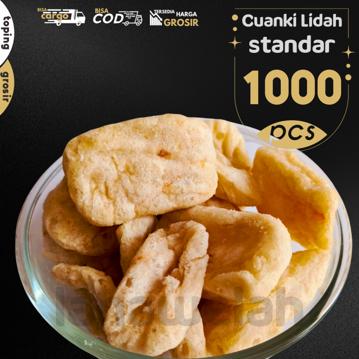 

GROSIRAN - 1000pcs Cuanki LIDAH Standar 10x100pcs by Lahawelah