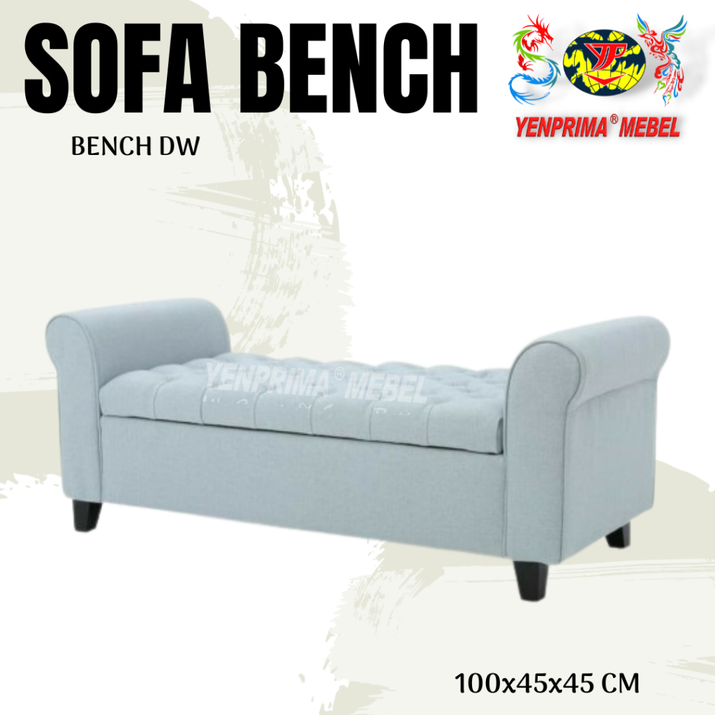 Sofa Bench Minimalis / Sofa depan Kasur / Kursi Kasur / Sofa kamar / Sofa panjang