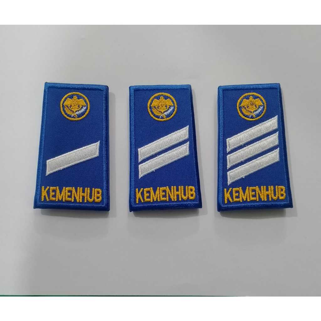 PANGKAT BORDIR HONORER KEMENHUB LOGO-Pangkat Honorer Kemenhub Logo