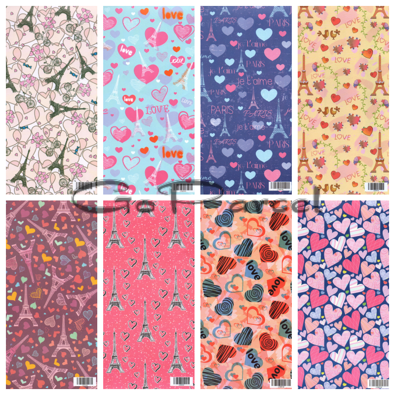 

( 5 Lembar ) KERTAS KADO VL PARIS - GIFT WRAP PAPER RETRO EIFFEL LONDON BIG BEN VINTAGE CLASSIC BACKGROUND COVER PHOTOGRAPH