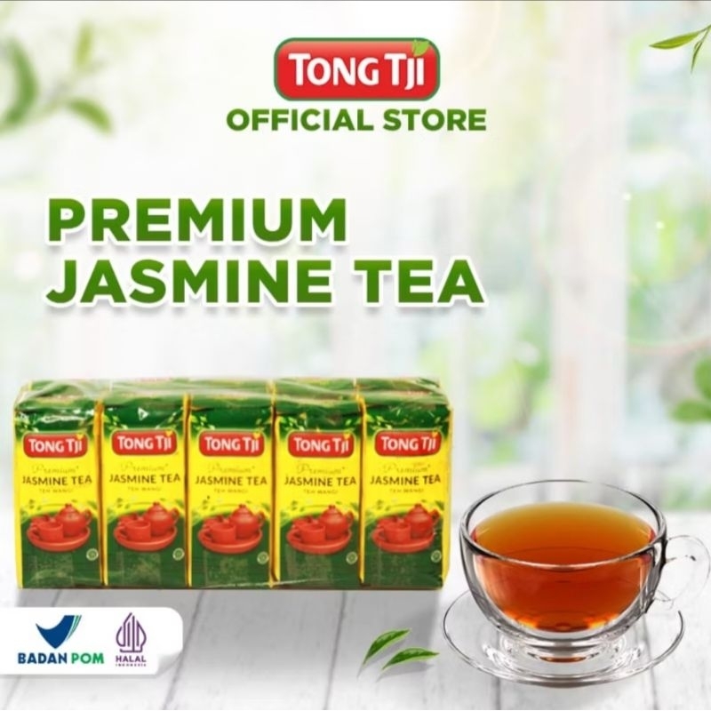 

Premium Jasmine Tea | tong tji premium | teh premium 10pcs
