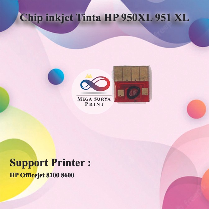 Chip Tinta Inkjet HP 950 951 XL 950XL 950XL
