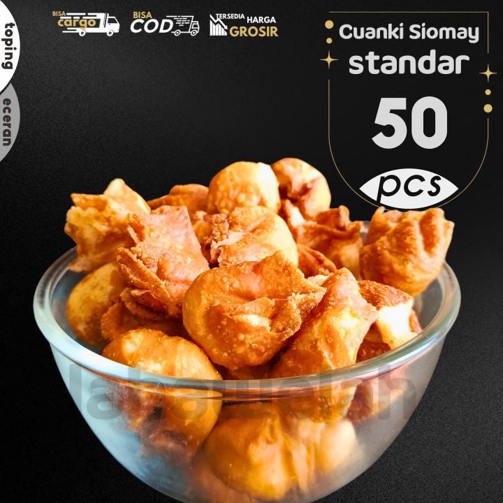

Cuanki Siomay Ikan 50pcs – Pelengkap Seblak & Baso Aci, Siap COD/Grosir/Kargo by Lahawelah
