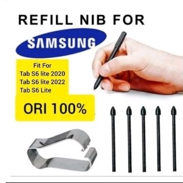Samsung Nib Stylus S pen Tab S6 S6 Lite  Refill Nib Ujung Mata Pen Original 100%