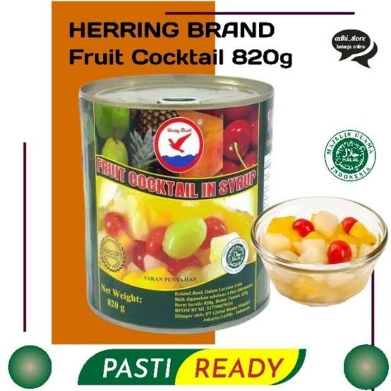 

HERRING BRAND FRUIT COCKTAIL 825GR
