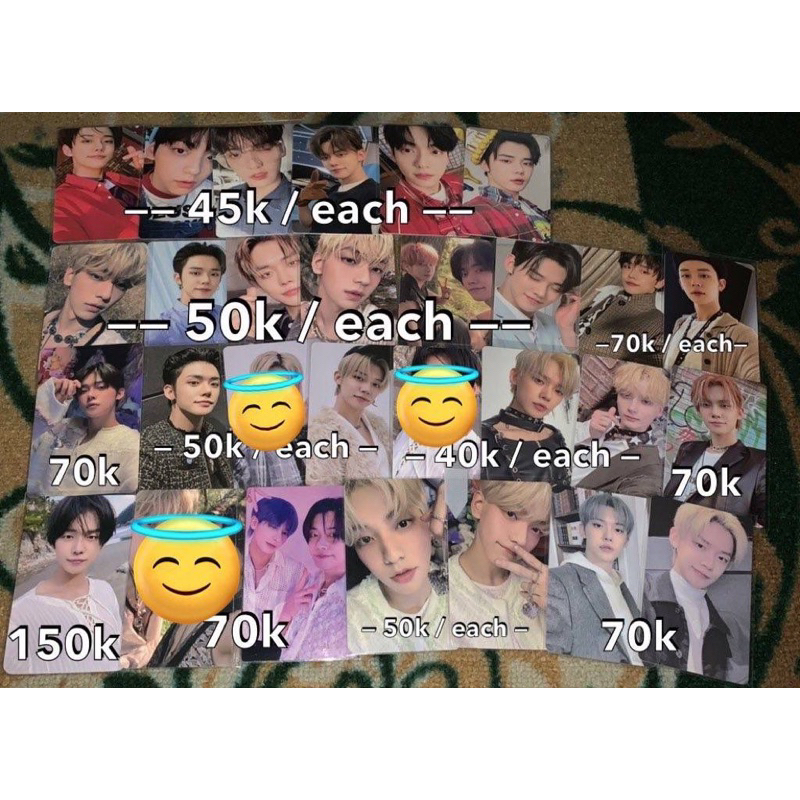 photocard txt soobin yeonjun beomgyu taehyun hueningkai gbgb sugar rush ride decokit luckydraw dfest