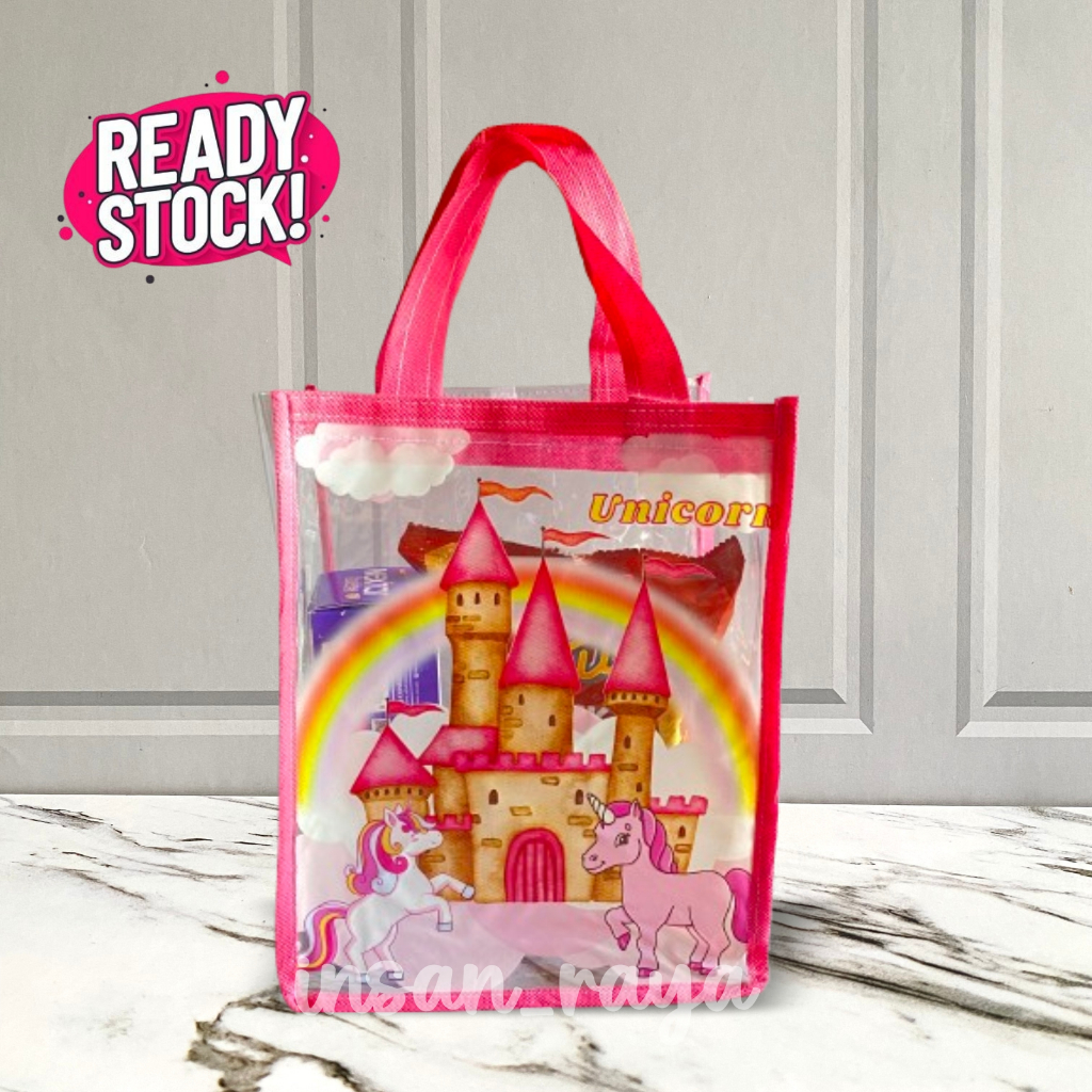 

READY STOCK TAS MIKA KARAKTER UNICORN / SIAP KIRIM/ TAS ULANG TAHUN ANAK