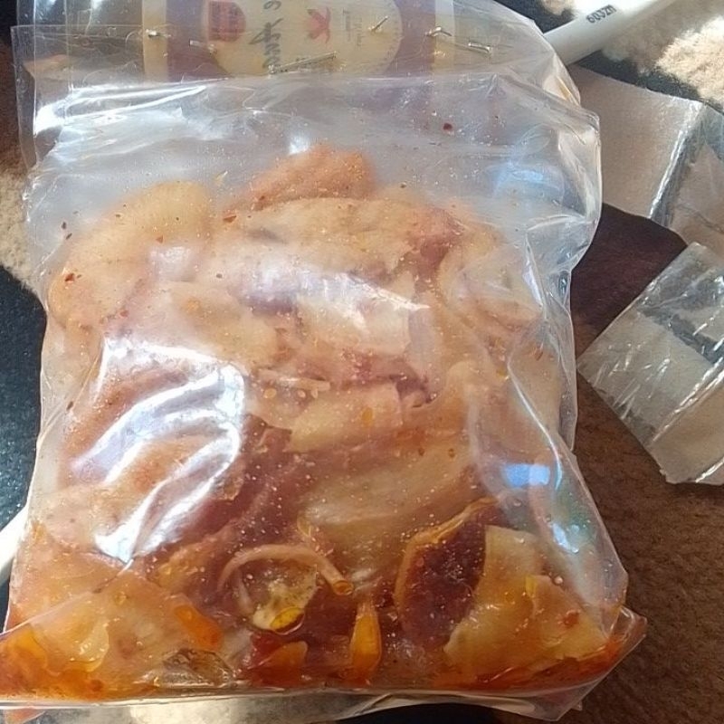 

keripik singkong jeruk pedas