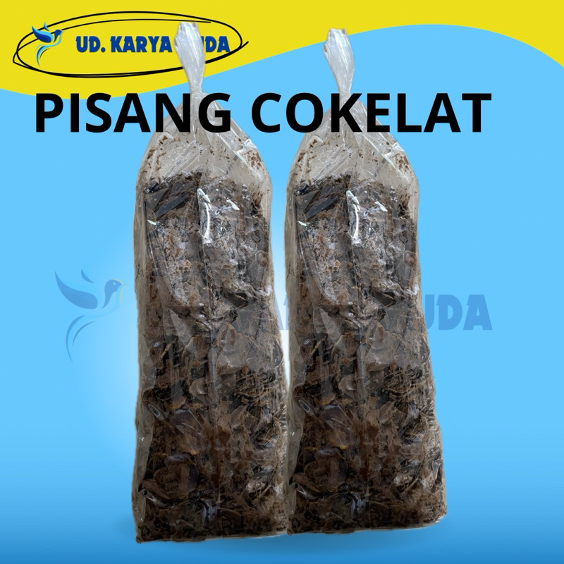 

PISANG COKELAT 1KG/PISANG COIN COKLAT/PISANG BULAT/PISANG COKLAT LUMER