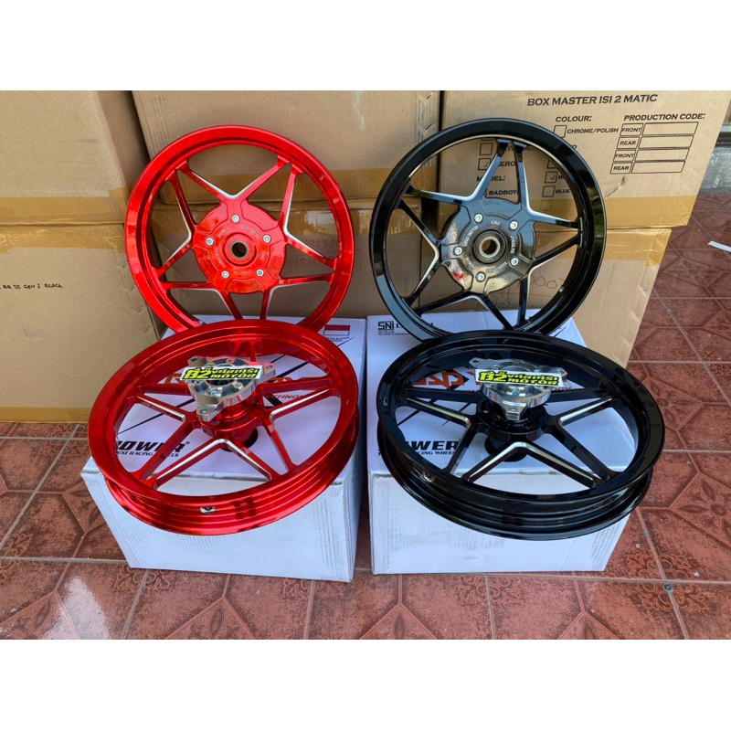 VELG AEROX RING 14 VELG POWER BADBOYS AEROX SIZE.185/215-14