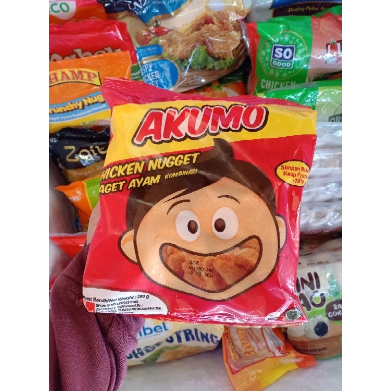 

Akumo Chicken Nugget 250gr