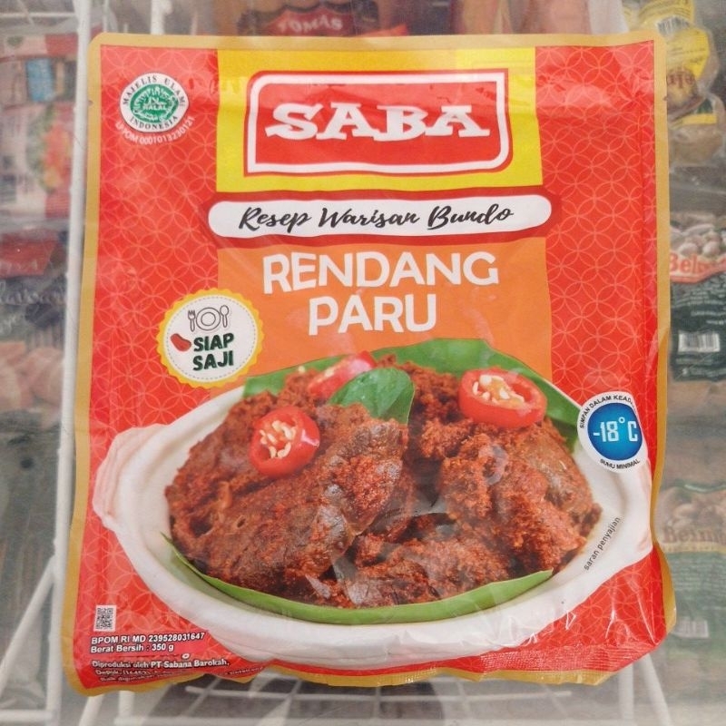 

Saba Rendang Paru Siap Saji 350gram