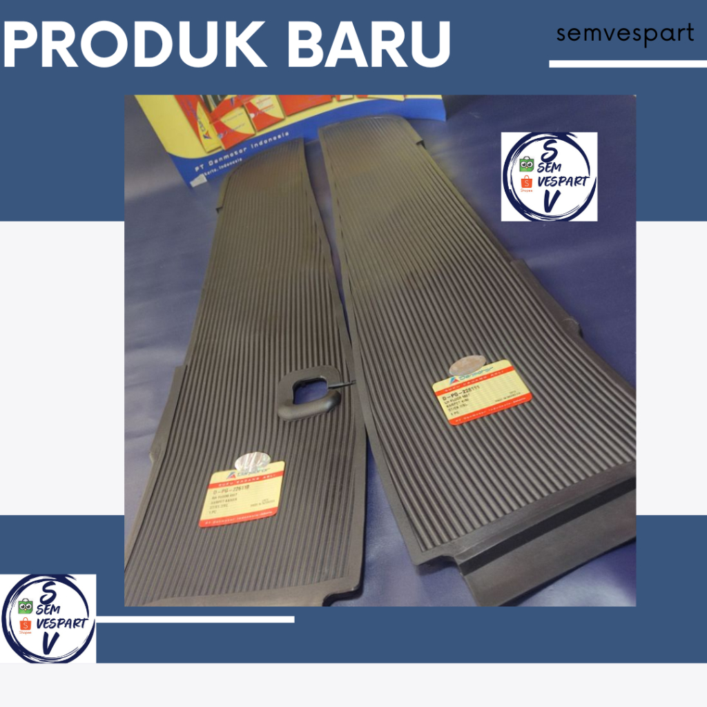 Karpet Dek Vespa Excel Kanan Kiri / Karpet Dek Lantai Vespa Excel Exclusive Danmotor