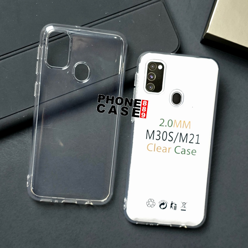 CLEAR CASE  BENING 2.0MM CASE BENING TRANSPARAN SAMSUNG M30S SAMSUNG M21 CH-1