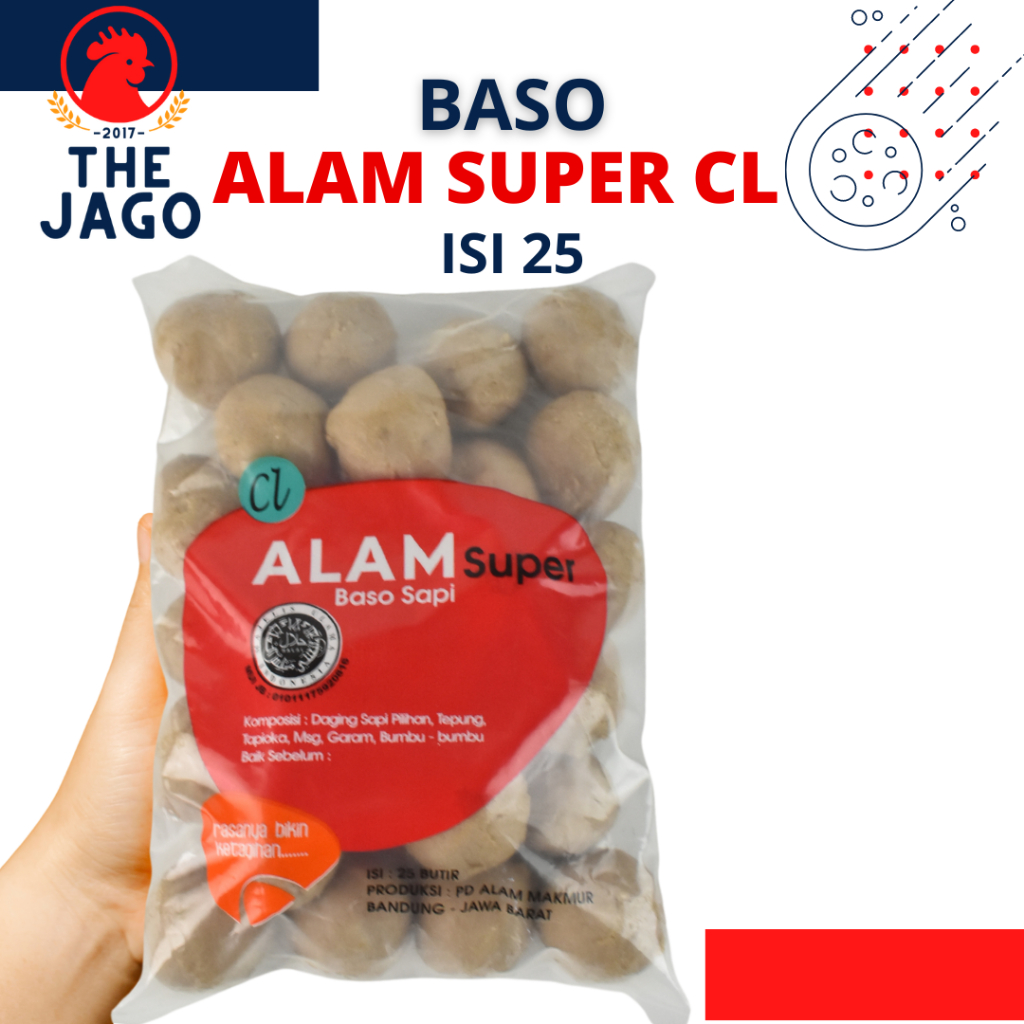 

Alam Super CL Baso Sapi Asli Isi 25 Urat Polos