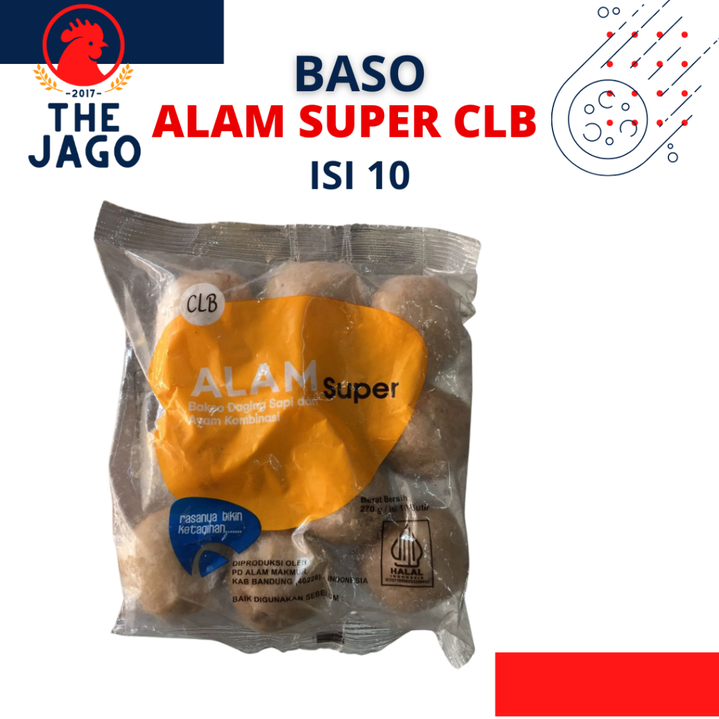 

Alam Super CLB Isi 10 Baso Sapi Asli Urat Polos