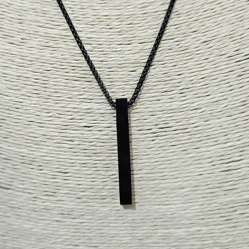 KALUNG LIONTIN BALOK KILAT  PRIA TERLARIS