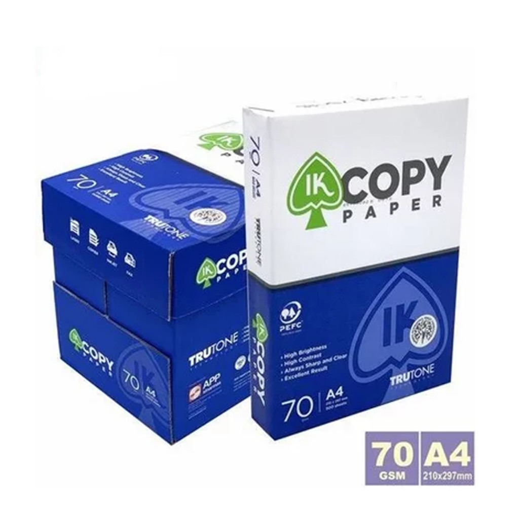 

Kertas HVS A4 70 Gram Eceran isi 100 Lembar / Kertas Print / Kertas Fotocopy