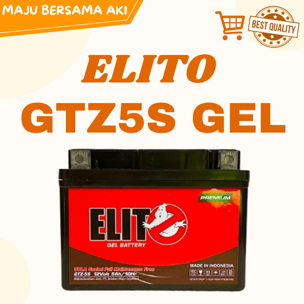 Aki Motor Honda Verza ELITO GTZ5S Aki Kering