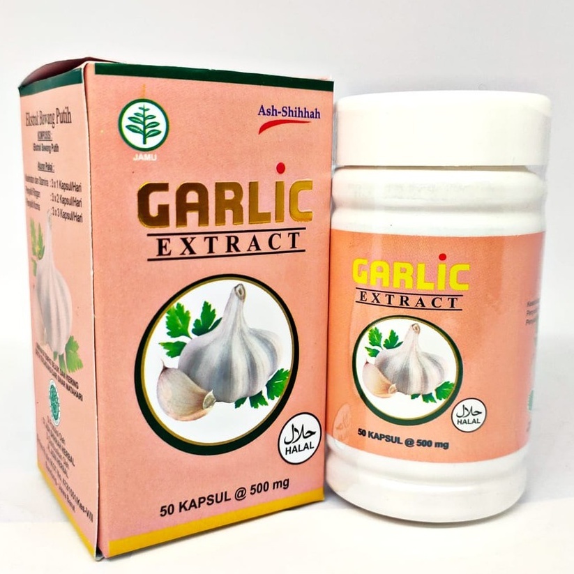 Kapsul GARLIC assihah 50 kapsul | garlic kapsul / bawang putih / bawang putih kapsul