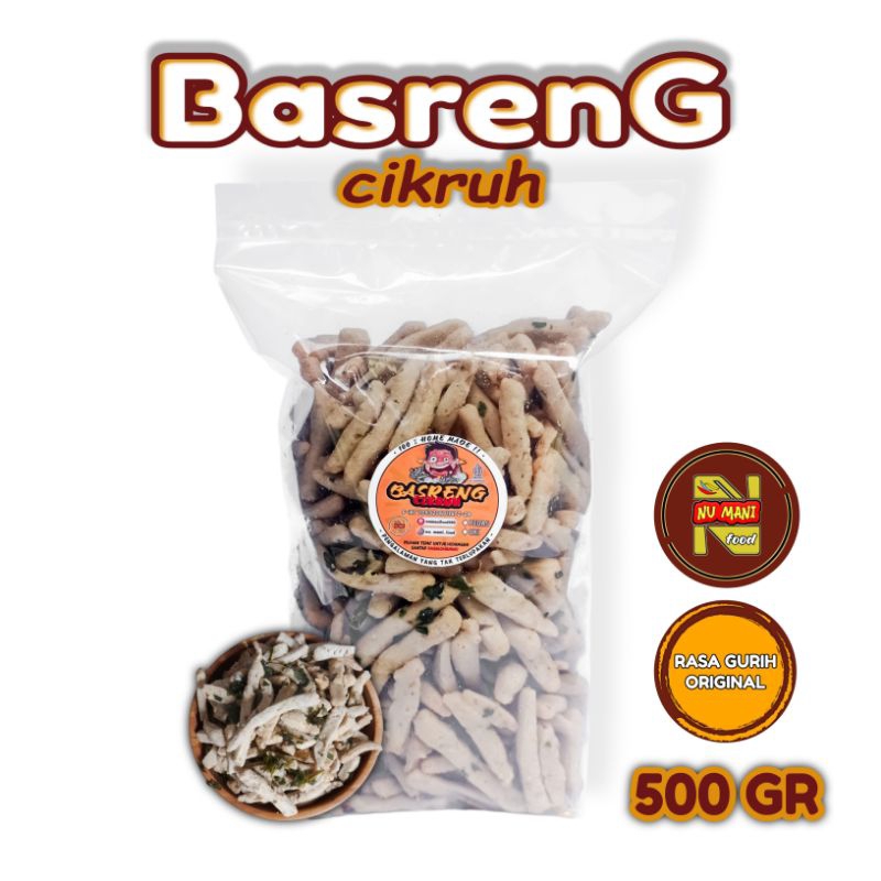 

Basreng Cikruh 500 GR ( Asin Daun Jeruk ) - Baso Goreng - Camilan Asin - Makanan Ringan - Snack Gurih - Kiloan