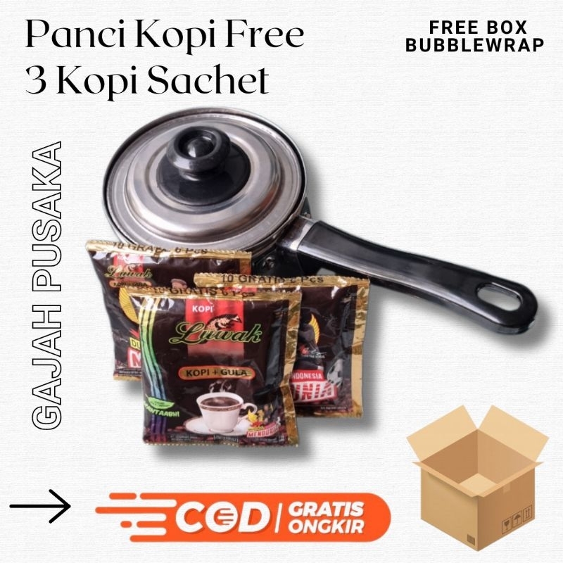 PANCI KOPI SULTHAN MINI FREE 3 KOPI LUWAK