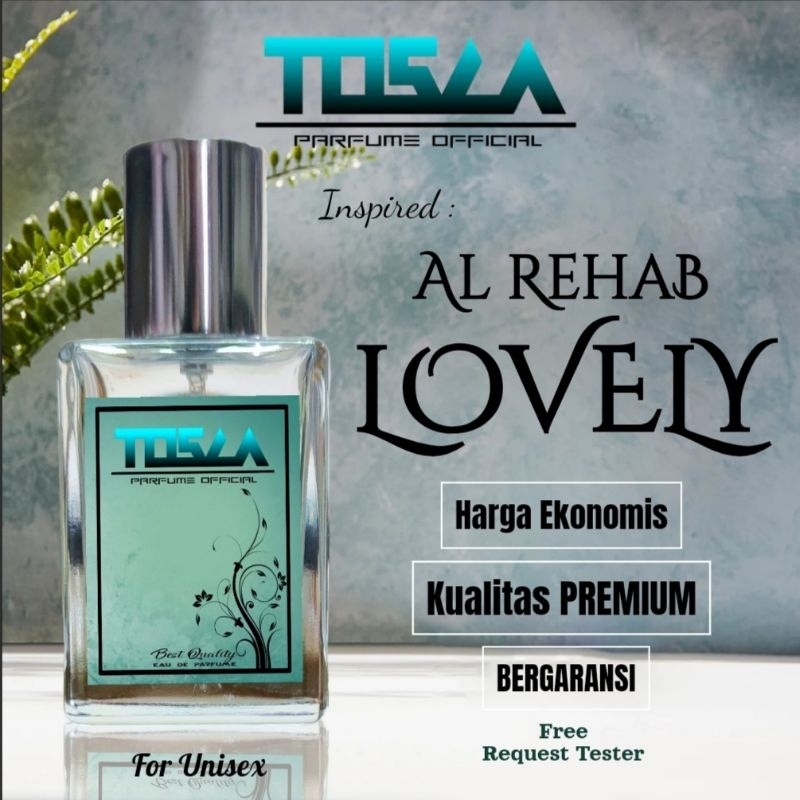 TOSCA Parfume - LOVELY | Parfume pria dan wanita berkualitas PREMIUM 30 ML tahan lama - Eau de Parfu