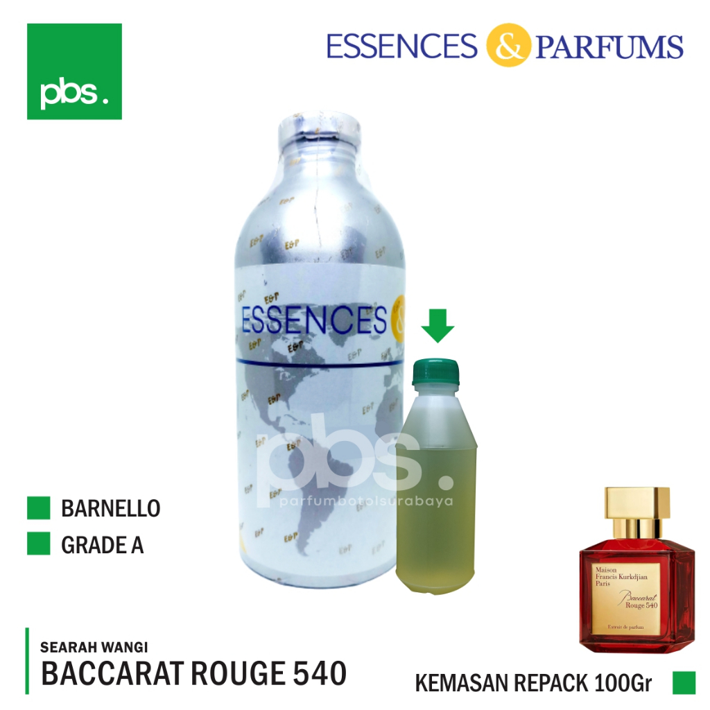 Bibit Parfum - Barnello 71242 | Baccarat Rouge 54 by Essences | Grade A | 100gr
