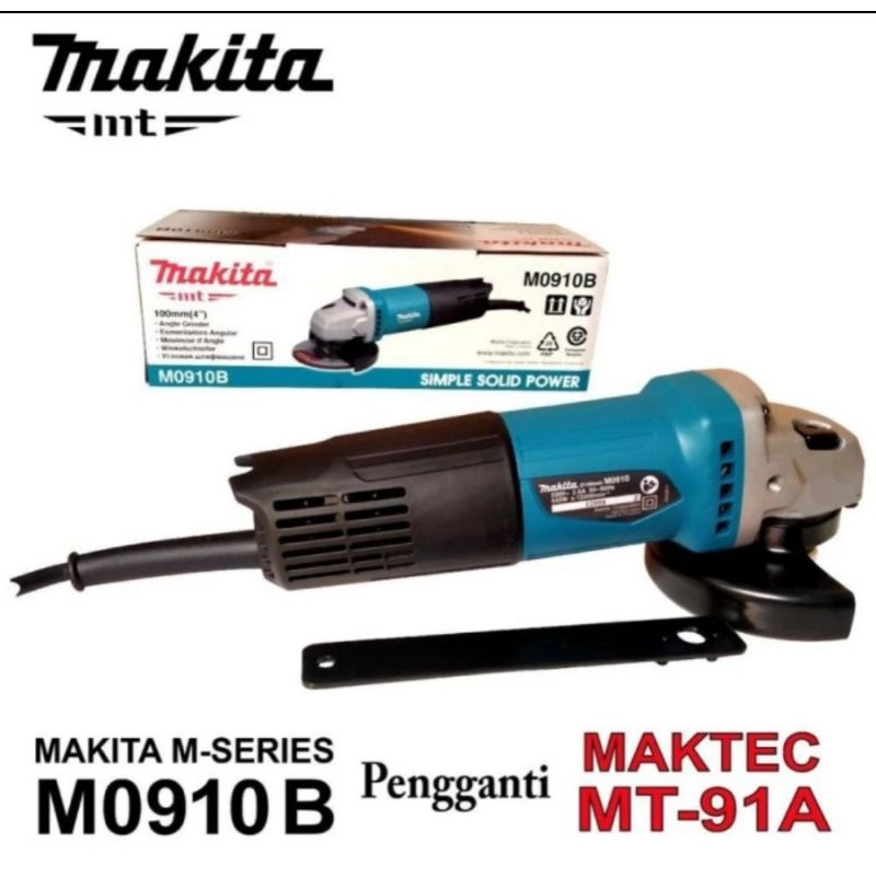 Mesin Gerinda tangan Makita 4" switch belakang ORIGINAL