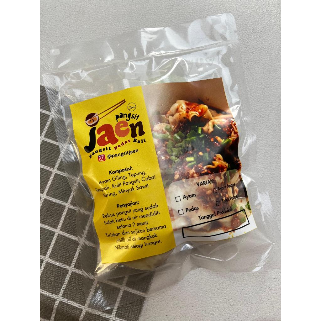

Pangsit Ayam Chili Oil (Vacuum) isi 5 pcs