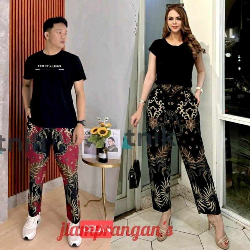 Celana Batik Kolor Boim Elastis Dewasa Pria Wanita Ukuran Jumbo