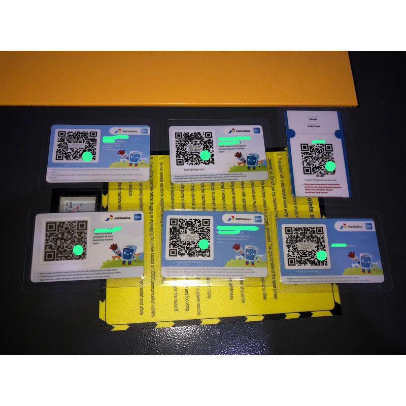 

Cetak Krtu Pertamina dll Sudah di Laminating