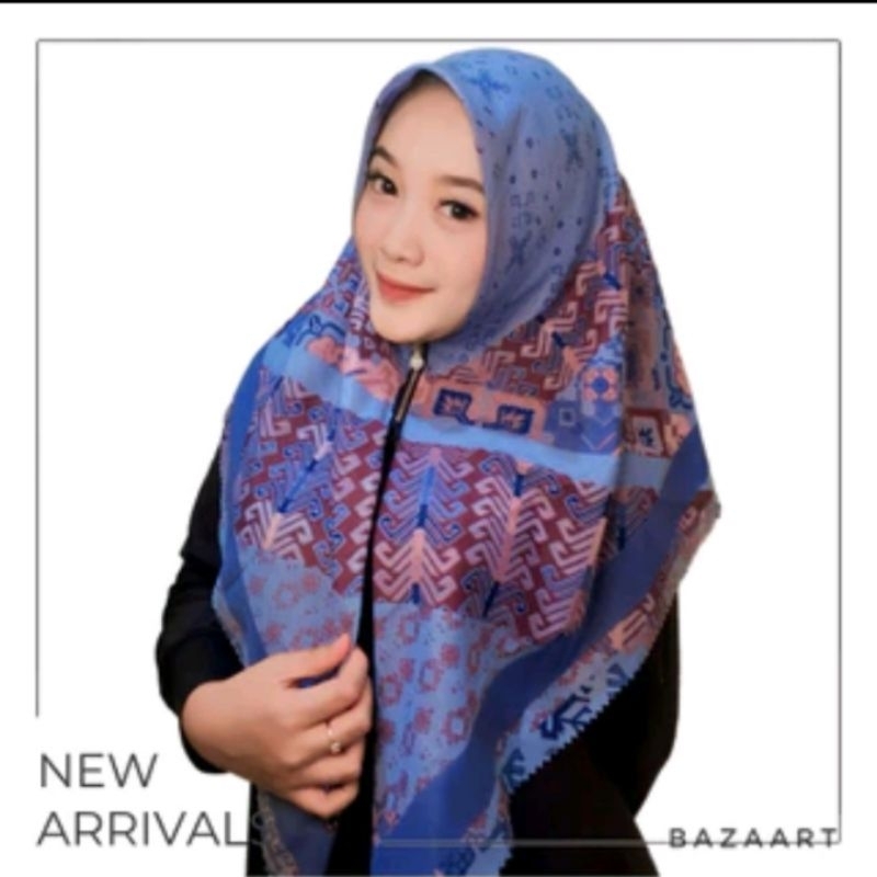 hijab instan / hijab resleting Zipper / hijab motif