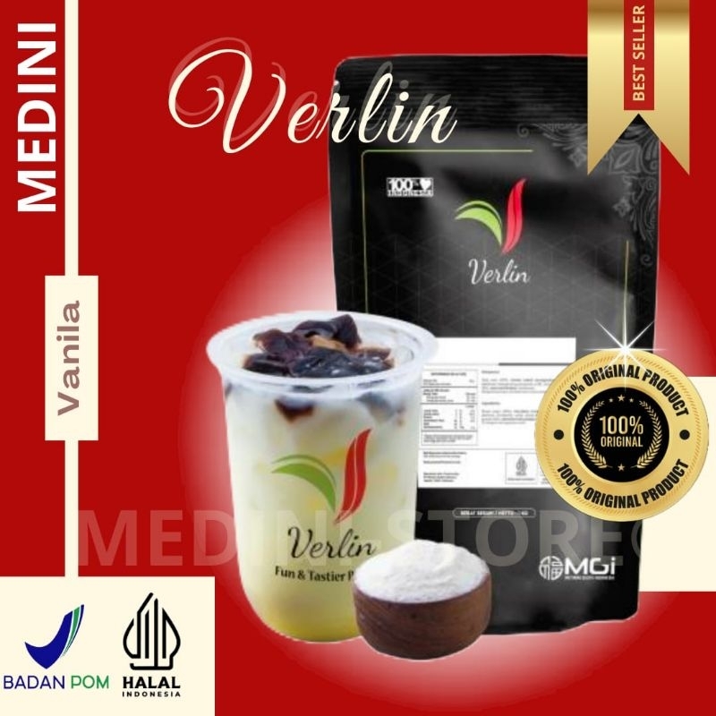 

Verlin Powder (VANILA) Minuman Bubuk Instan Premium Kemasan /Item Termurah di Shopee