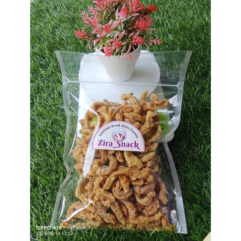 

Keripik usus ayam kemasan pouch#goreng usus kering#kripsus